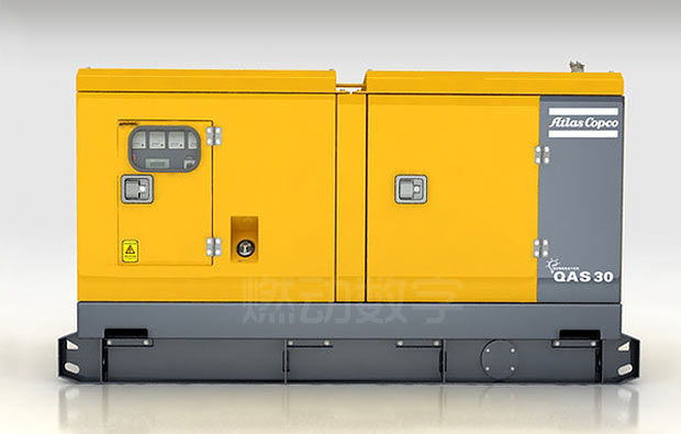 現場發(fā)電機產品三維演