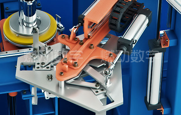 輪胎定型硫化設(shè)備三維演示動(dòng)畫(huà)制作